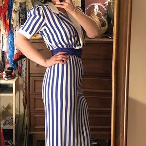 Vintage Silk plunging neckline